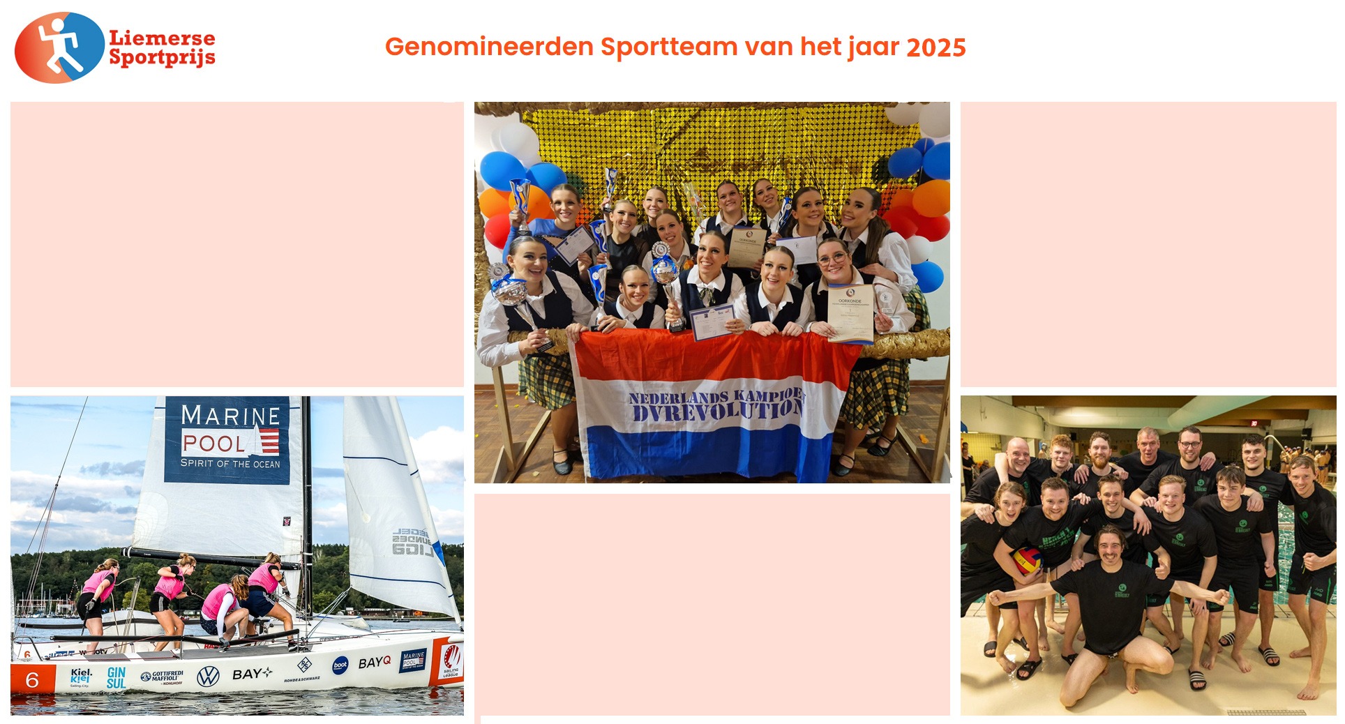 Genomineerden voor Liemers Sportteam van 2025!