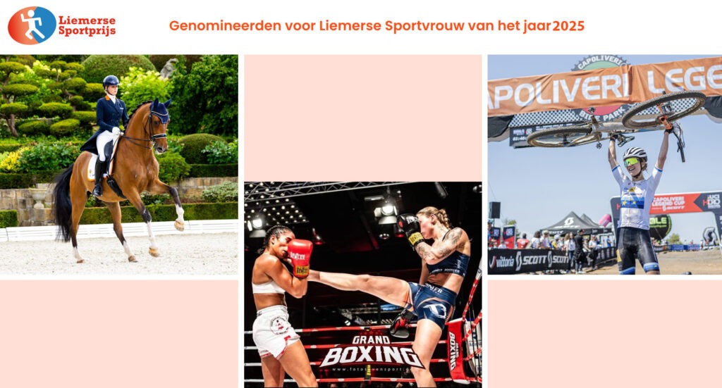Genomineerden voor Liemerse Sportvrouw van 2025!