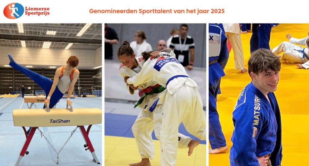 Genomineerden voor Liemers Sporttalent van 2025!